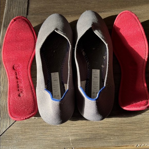 Rothy's Gray Slip-On Flats Round Toe Size 8.5 - Picture 9 of 11